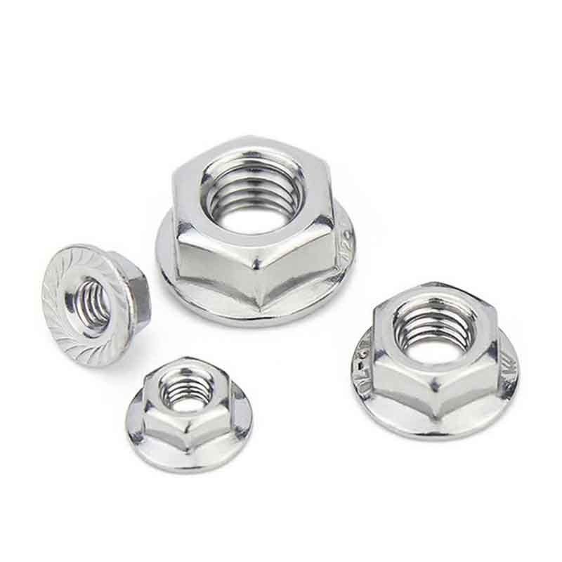 Kacang Segi Enam Bengkok Dingin Dengan Flensa