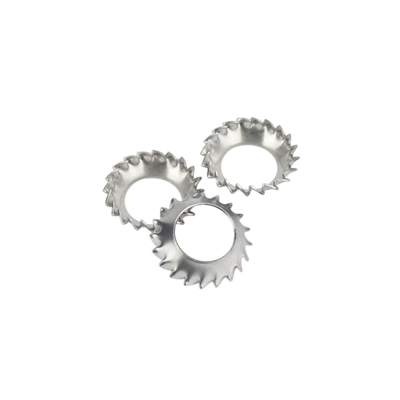 Mesin Cuci Kunci Kerucut Bergerigi Gigi Eksternal Countersunk