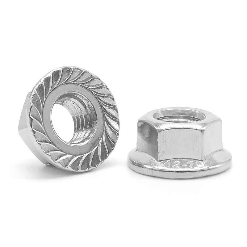 Kacang Flange Segi Enam Untuk Bangunan Industri