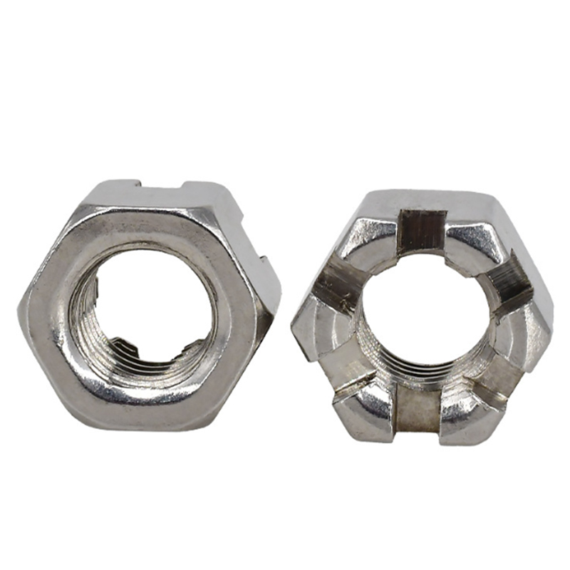 Hexagon berlapis dan castle nuts style 2