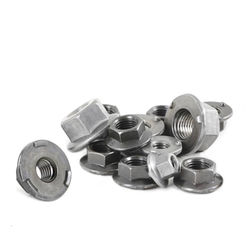 Kacang Hexagon Las Berkekuatan Tinggi dengan Flange