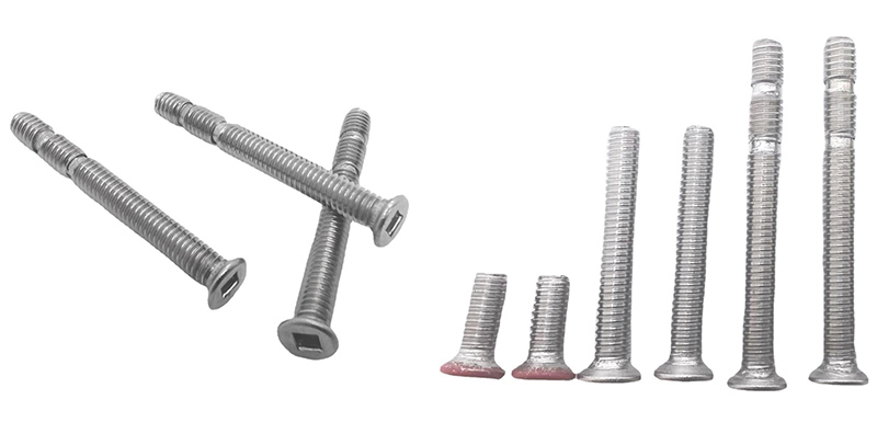 Square recess countersunk screw