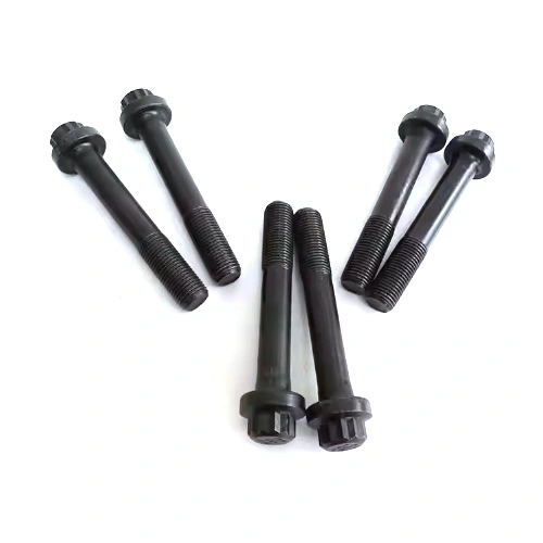MJ Thread 12 Baut Kepala Sudut Dengan Lubang Flange