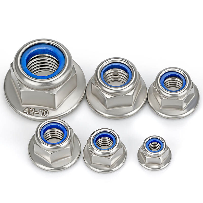 Mur Pengunci Nilon dengan Flange