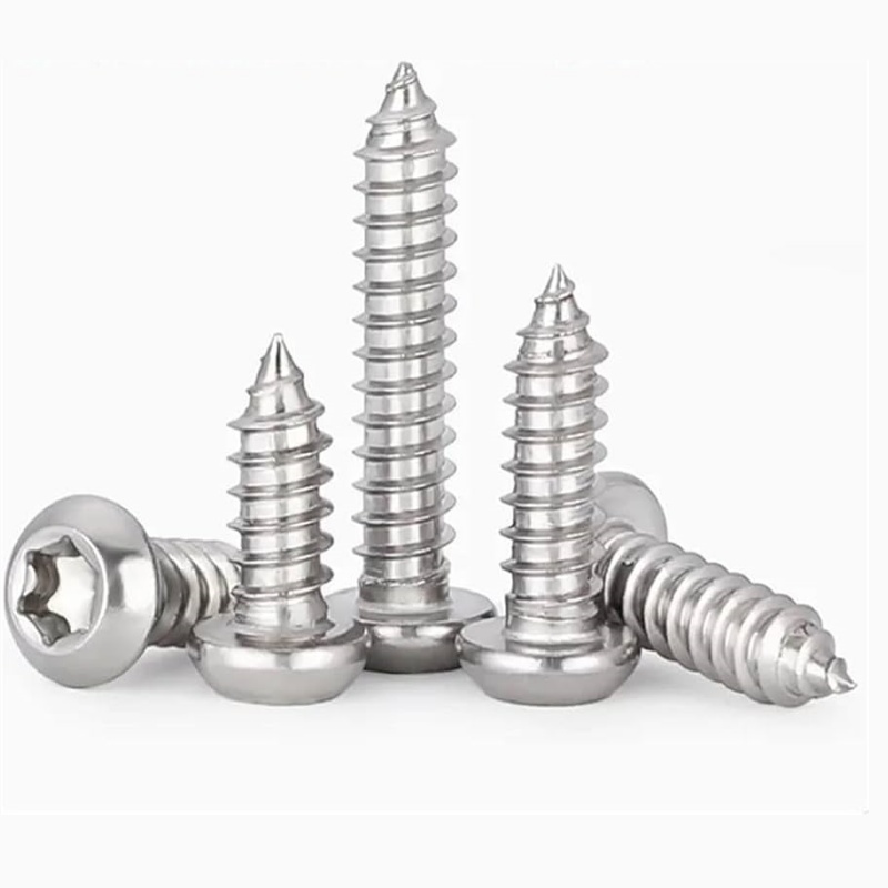 Sekrup Self Tapping Kepala Torx 6 Lobe Pan yang Kokoh